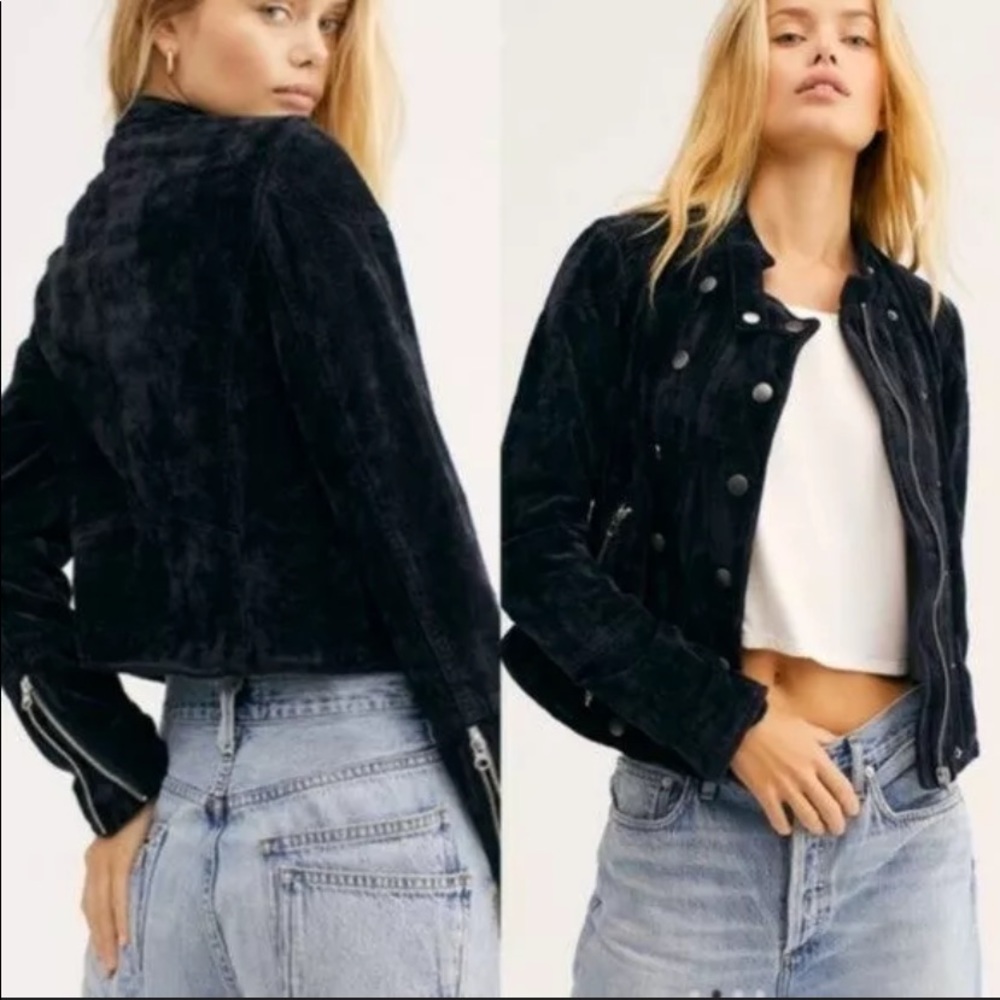 Free People Military Jacket